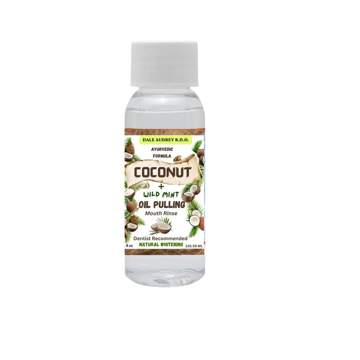 Coconut Oil Pulling w/ Wild Mint 1 oz.