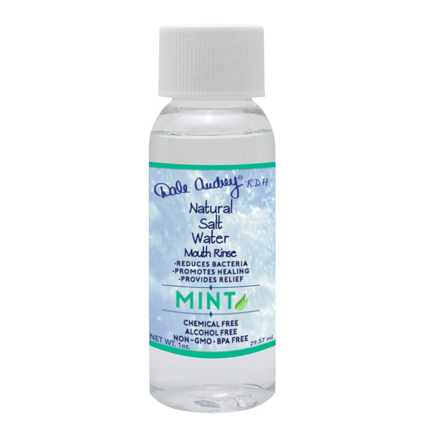 *Pink Himalayan Natural Salt Water Mouth Rinse