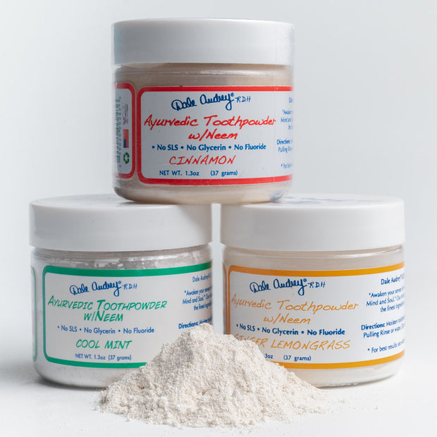Ayurvedic Mineralizing Toothpowder w/ NEEM - Dale Audrey R.D.H.