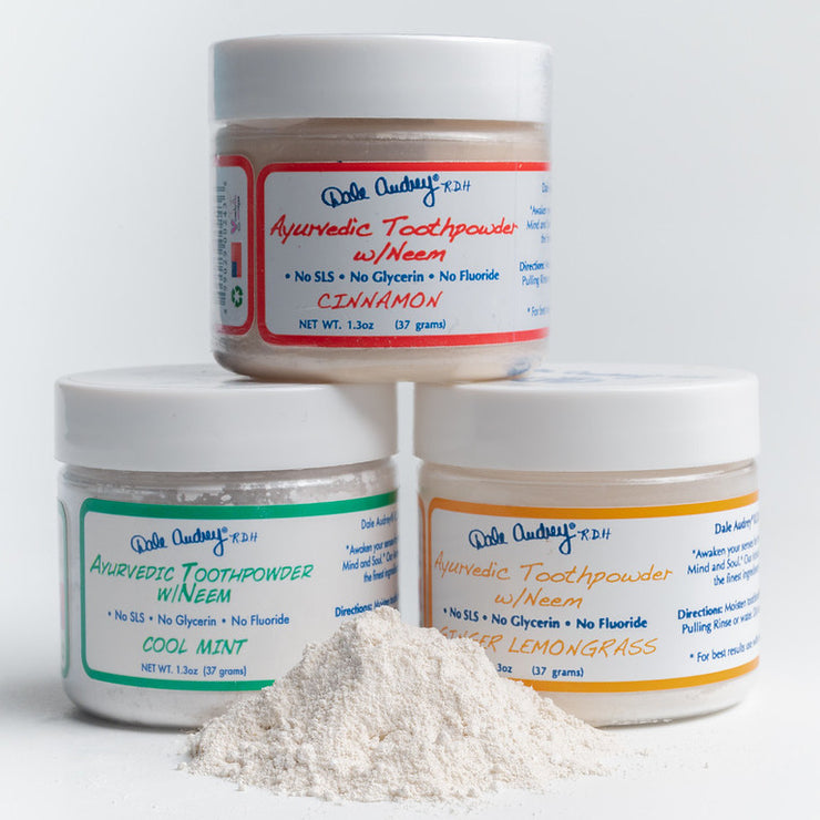 Ayurvedic Mineralizing Toothpowder w/ NEEM - Dale Audrey R.D.H.