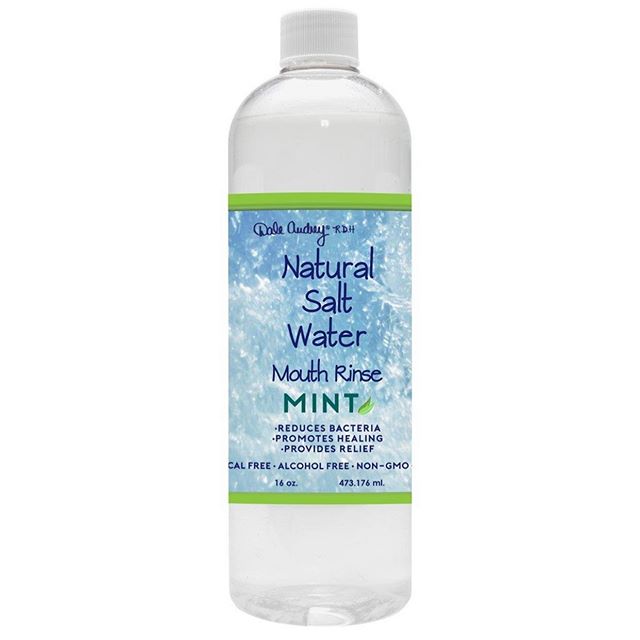 *Pink Himalayan Natural Salt Water Mouth Rinse - Dale Audrey R.D.H.