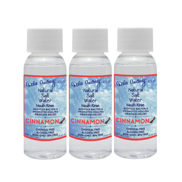 *Pink Himalayan Natural Salt Water Mouth Rinse